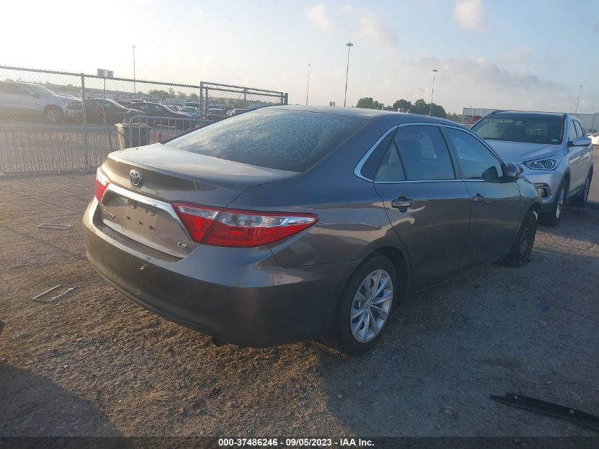 2016 TOYOTA CAMRY XLE/SE/LE/XSE - 4T4BF1FK9GR533698