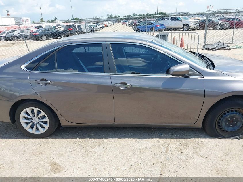 2016 TOYOTA CAMRY XLE/SE/LE/XSE - 4T4BF1FK9GR533698