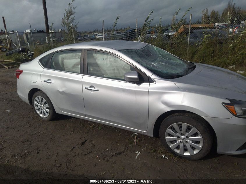 2019 NISSAN SENTRA S - 3N1AB7AP0KY340246