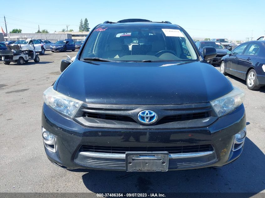 2013 TOYOTA HIGHLANDER HYBRID LIMITED - JTEDC3EH9D2016079