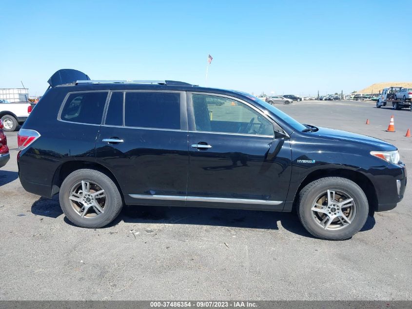 2013 TOYOTA HIGHLANDER HYBRID LIMITED - JTEDC3EH9D2016079