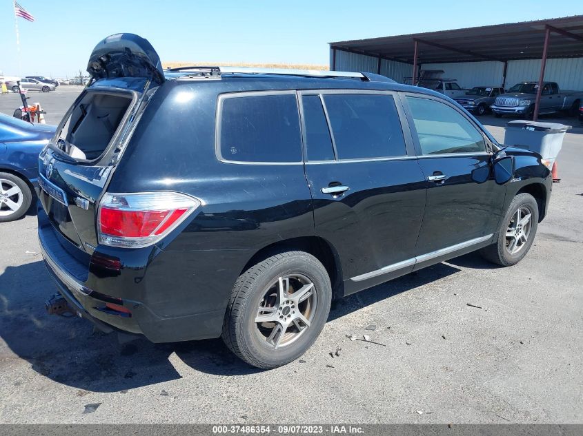 2013 TOYOTA HIGHLANDER HYBRID LIMITED - JTEDC3EH9D2016079