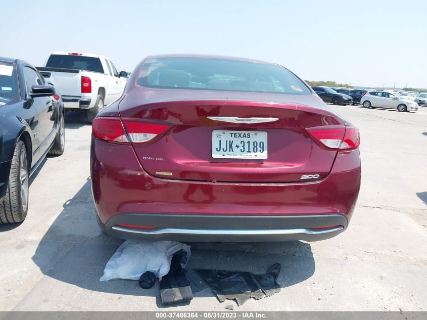 2015 CHRYSLER 200 LIMITED - 1C3CCCAB7FN574049