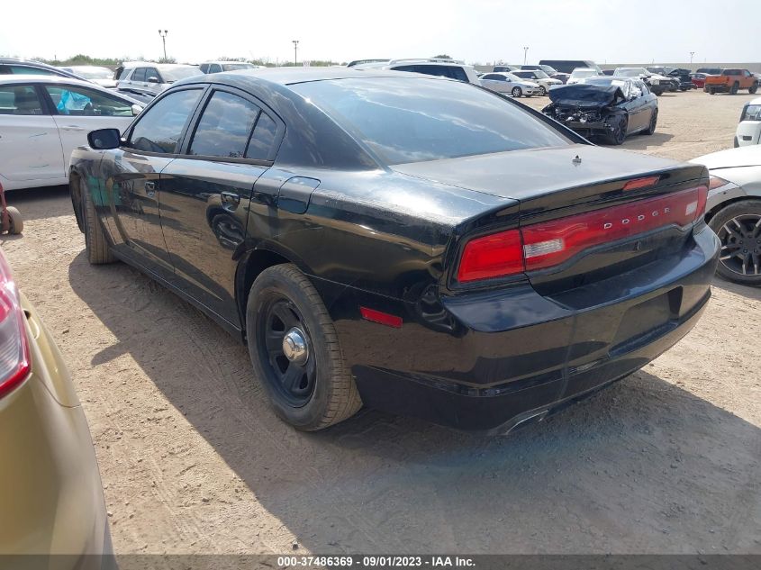 2013 DODGE CHARGER POLICE - 2C3CDXAT9DH669456
