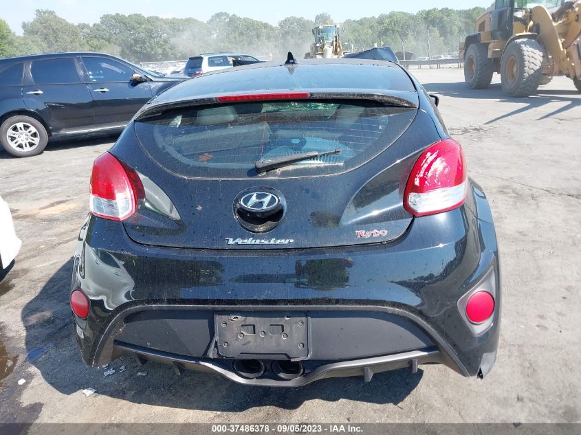 2015 HYUNDAI VELOSTER TURBO - KMHTC6AE2FU225633