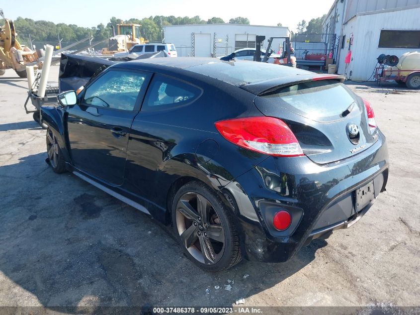 2015 HYUNDAI VELOSTER TURBO - KMHTC6AE2FU225633