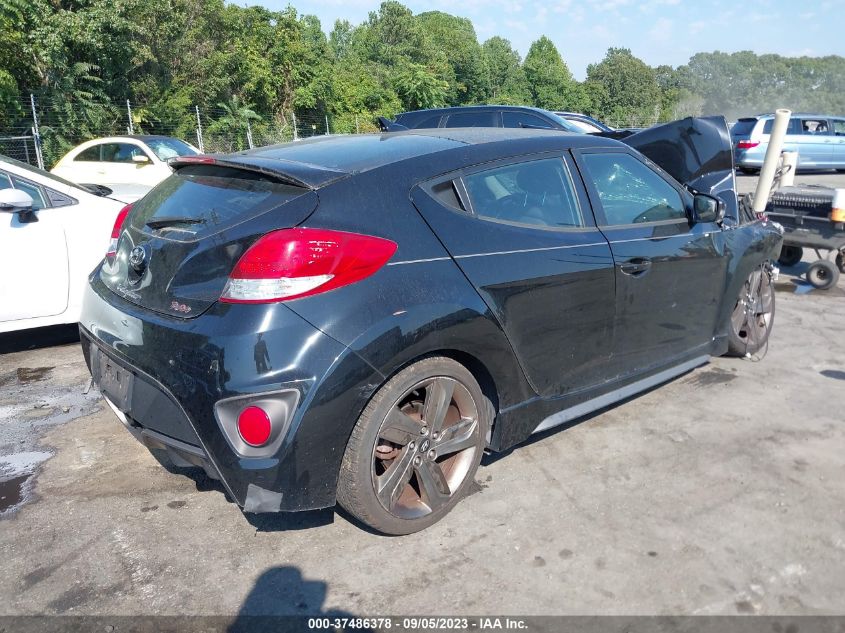 2015 HYUNDAI VELOSTER TURBO - KMHTC6AE2FU225633