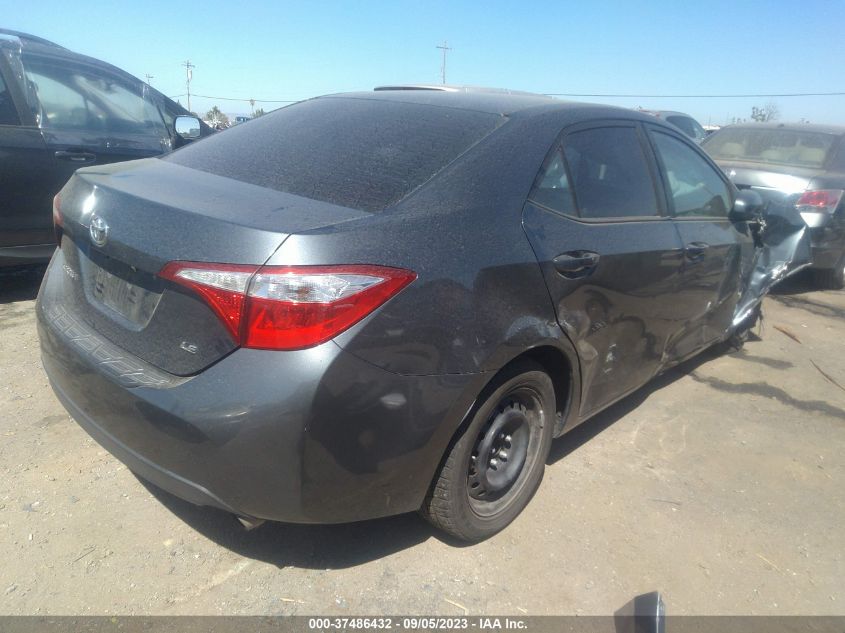 2015 TOYOTA COROLLA LE - 5YFBURHE7FP276904