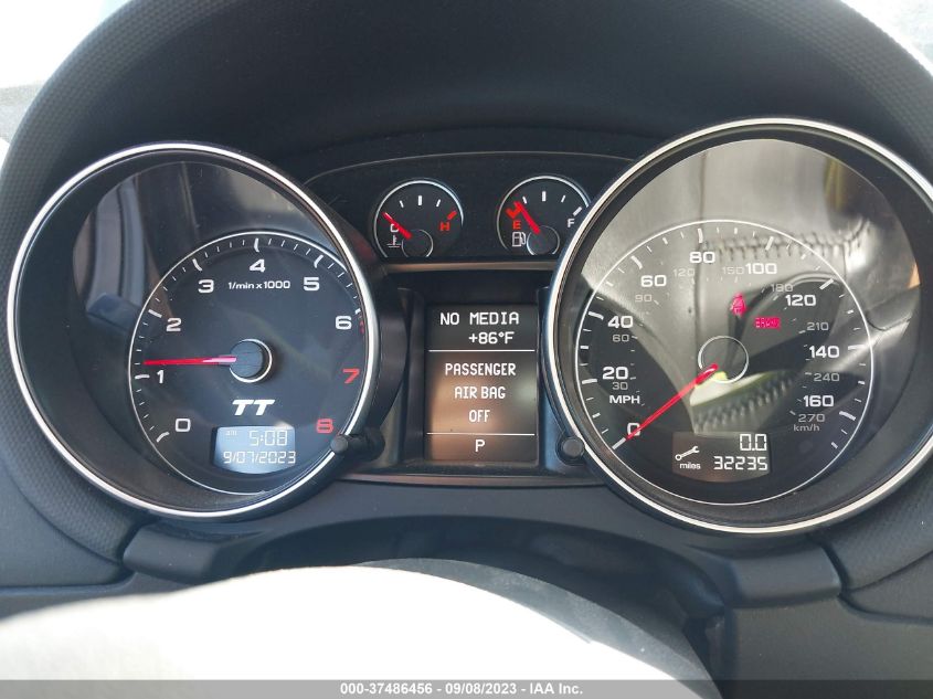 2013 AUDI TT 2.0T PREMIUM PLUS TRUSFAFK7D1012593