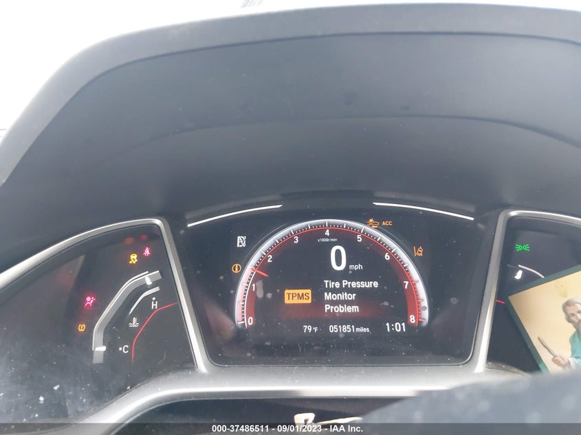 VIN 19XFC2F82LE203073 2020 HONDA CIVIC SEDAN SPORT