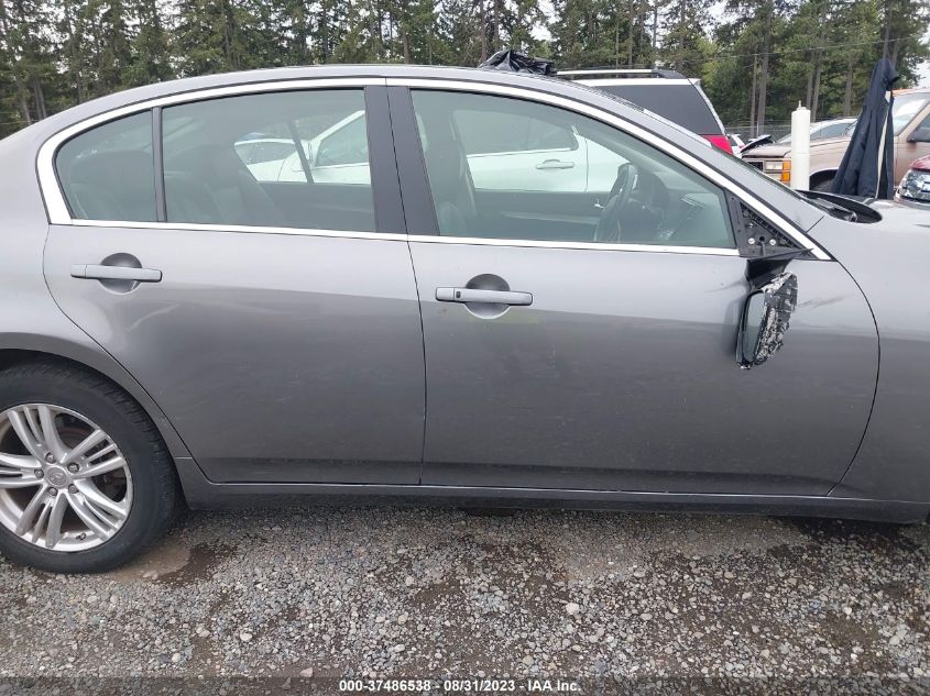 2013 INFINITI G37 SEDAN X JN1CV6AR8DM754778