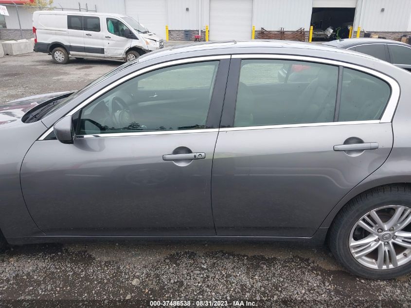 2013 INFINITI G37 SEDAN X JN1CV6AR8DM754778