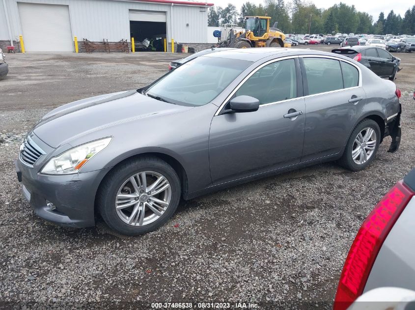 2013 INFINITI G37 SEDAN X JN1CV6AR8DM754778