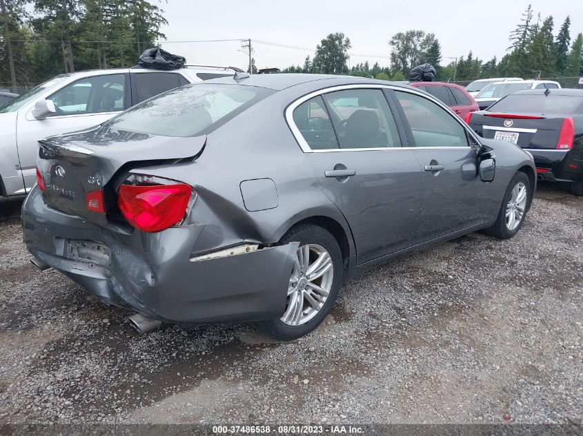2013 INFINITI G37 SEDAN X JN1CV6AR8DM754778