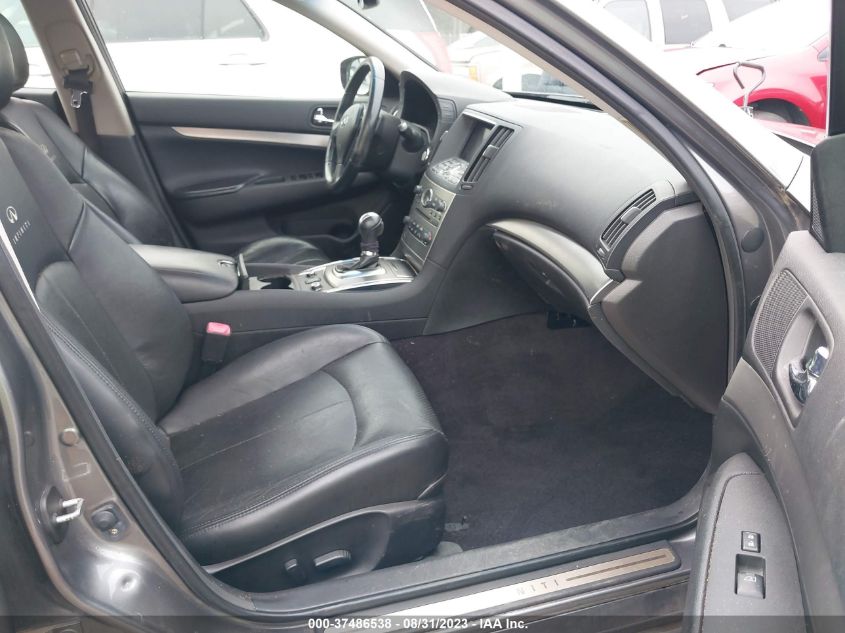 2013 INFINITI G37 SEDAN X JN1CV6AR8DM754778