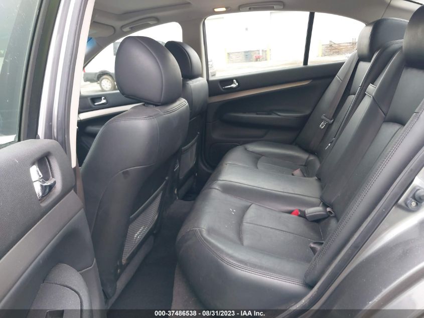 2013 INFINITI G37 SEDAN X JN1CV6AR8DM754778