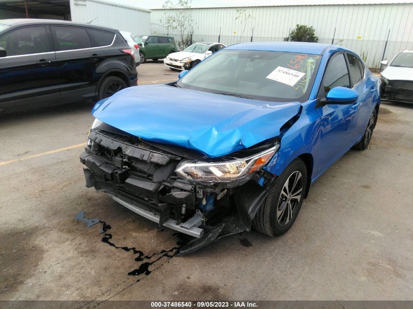 2022 NISSAN SENTRA SV - 3N1AB8CV9NY204381