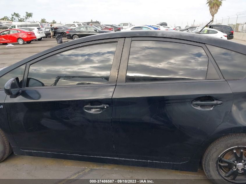 2013 TOYOTA PRIUS ONE/TWO/THREE/FOUR/FIVE - JTDKN3DU4D0348205