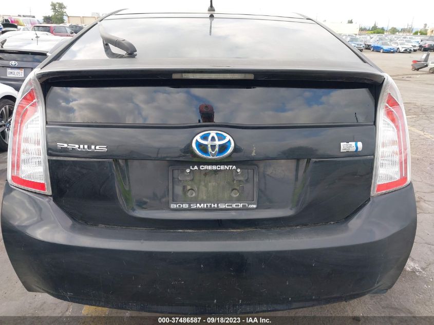 2013 TOYOTA PRIUS ONE/TWO/THREE/FOUR/FIVE - JTDKN3DU4D0348205