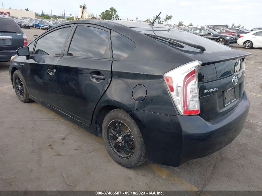 2013 TOYOTA PRIUS ONE/TWO/THREE/FOUR/FIVE - JTDKN3DU4D0348205
