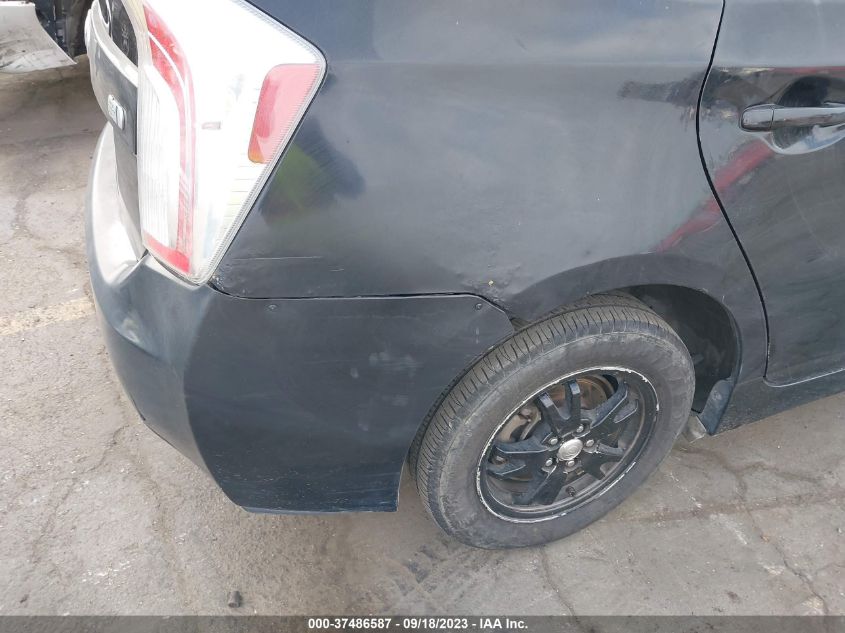 2013 TOYOTA PRIUS ONE/TWO/THREE/FOUR/FIVE - JTDKN3DU4D0348205