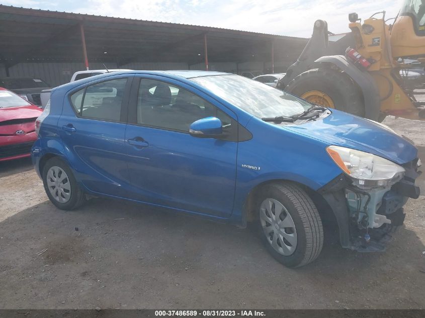 2013 TOYOTA PRIUS C ONE/TWO/THREE/FOUR - JTDKDTB36D1556044