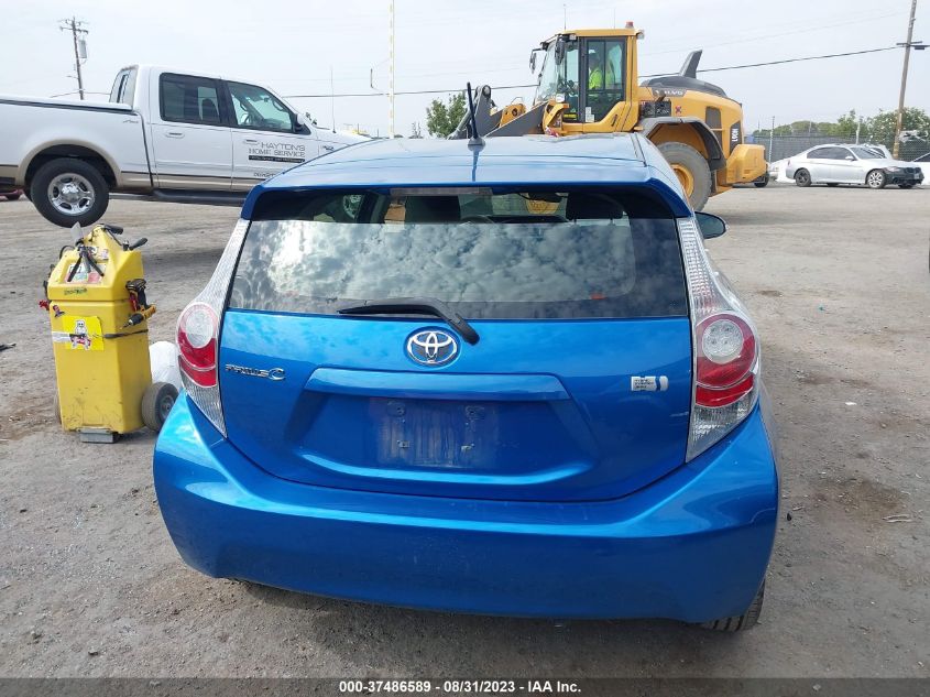 2013 TOYOTA PRIUS C ONE/TWO/THREE/FOUR - JTDKDTB36D1556044
