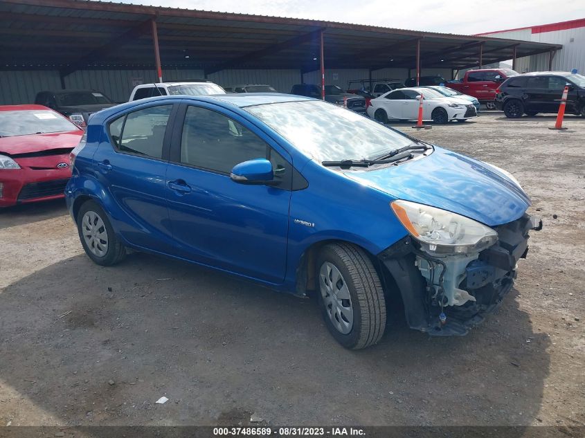 2013 TOYOTA PRIUS C ONE/TWO/THREE/FOUR - JTDKDTB36D1556044
