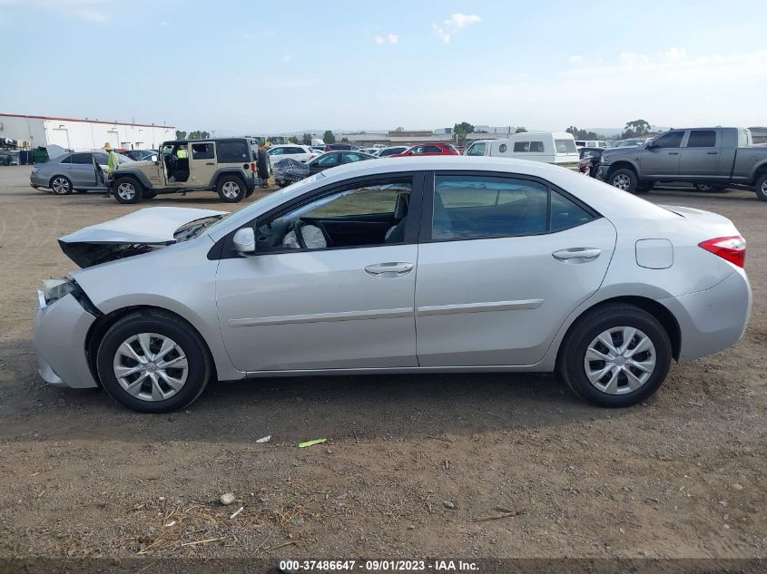 2015 TOYOTA COROLLA L/LE/S/S PLUS/LE PLUS - 5YFBURHE3FP296714