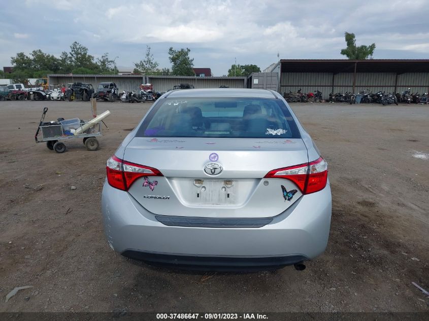 2015 TOYOTA COROLLA L/LE/S/S PLUS/LE PLUS - 5YFBURHE3FP296714