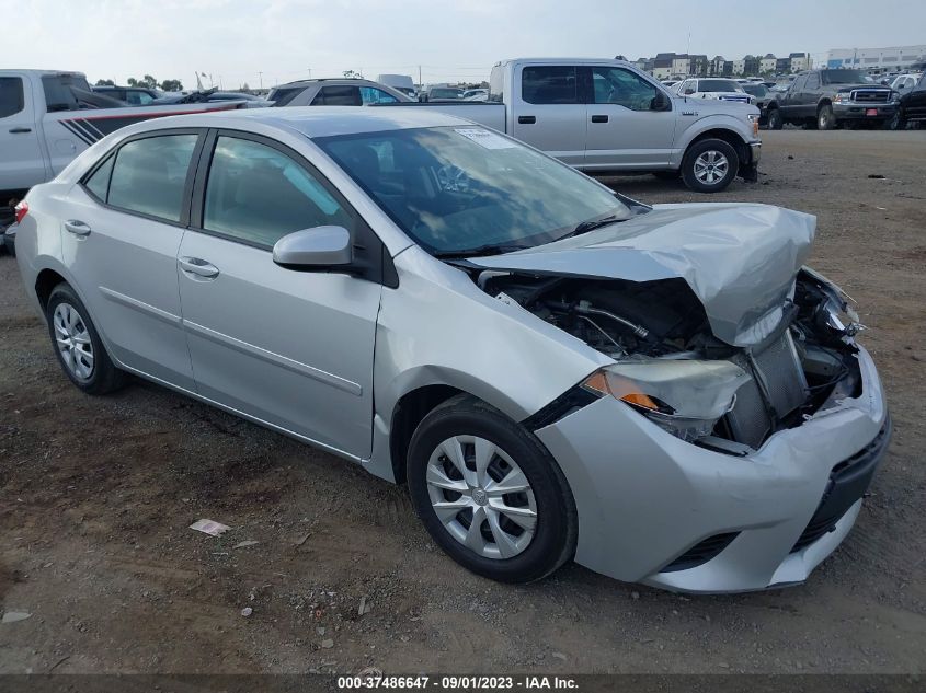 2015 TOYOTA COROLLA L/LE/S/S PLUS/LE PLUS - 5YFBURHE3FP296714