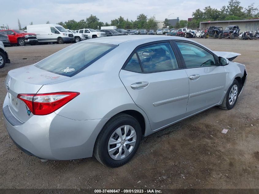 2015 TOYOTA COROLLA L/LE/S/S PLUS/LE PLUS - 5YFBURHE3FP296714