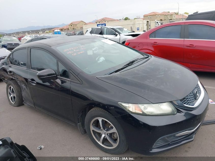 2015 HONDA CIVIC SEDAN SE - 19XFB2F7XFE101938
