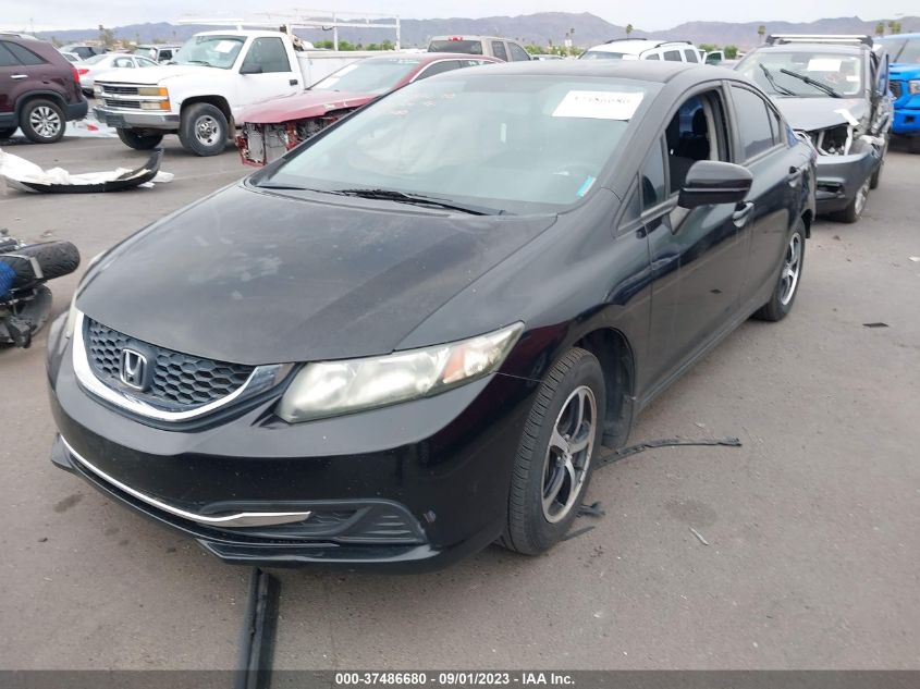 2015 HONDA CIVIC SEDAN SE - 19XFB2F7XFE101938