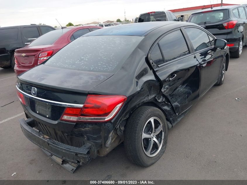 2015 HONDA CIVIC SEDAN SE - 19XFB2F7XFE101938