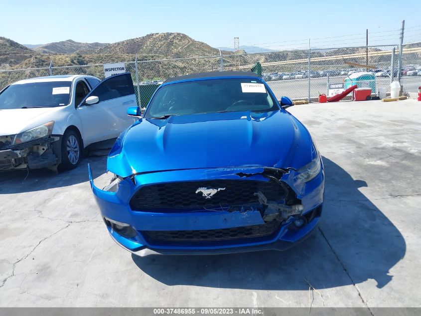 2017 FORD MUSTANG ECOBOOST PREMIUM - 1FATP8UH9H5279766