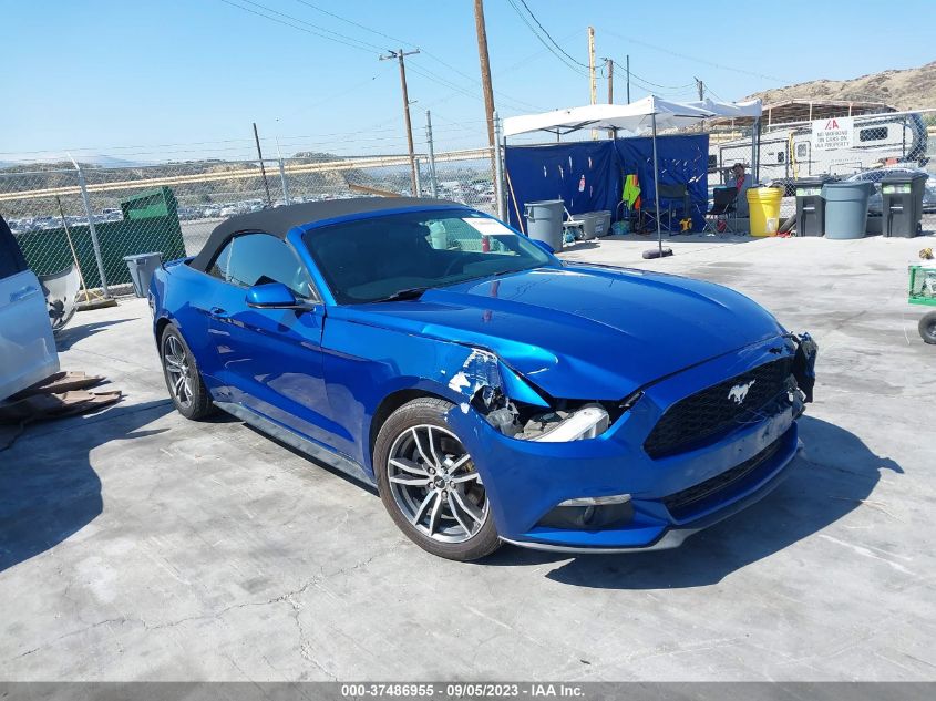2017 FORD MUSTANG ECOBOOST PREMIUM - 1FATP8UH9H5279766