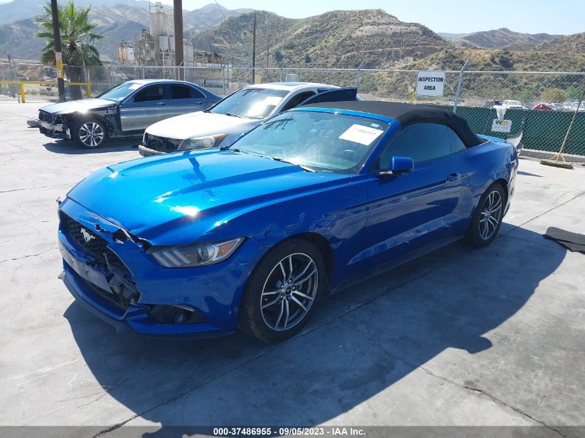 2017 FORD MUSTANG ECOBOOST PREMIUM - 1FATP8UH9H5279766