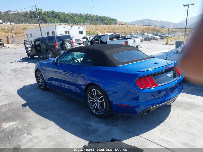 2017 FORD MUSTANG ECOBOOST PREMIUM - 1FATP8UH9H5279766