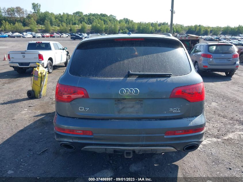 2015 AUDI Q7 3.0T S LINE PRESTIGE - WA1DGAFE5FD032590