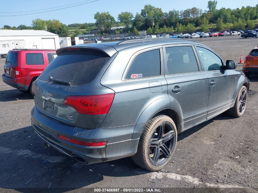 2015 AUDI Q7 3.0T S LINE PRESTIGE - WA1DGAFE5FD032590