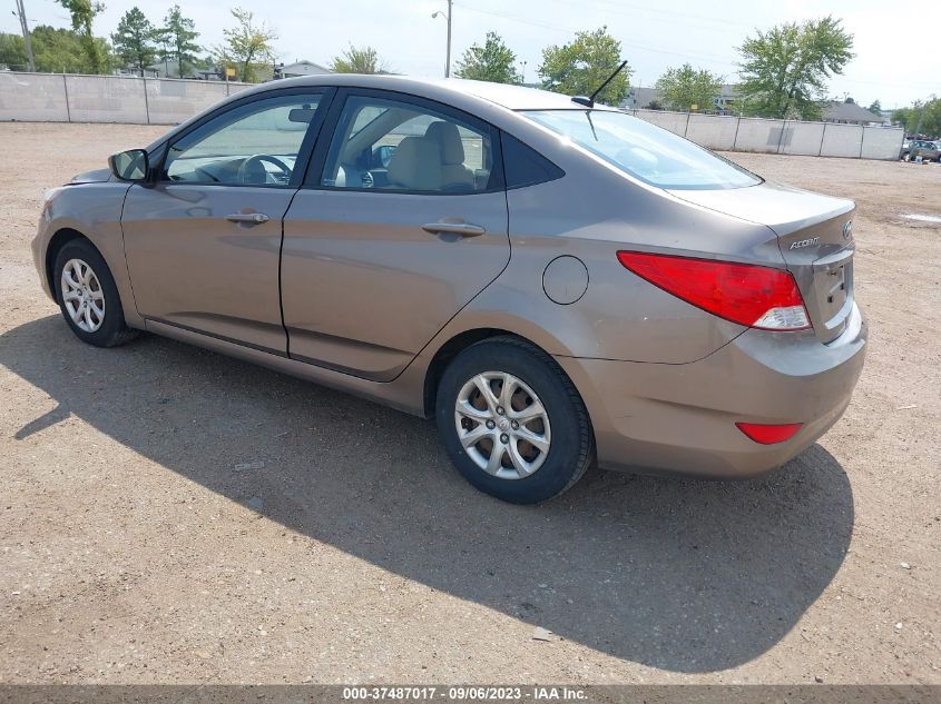 2013 HYUNDAI ACCENT GLS - KMHCT4AEXDU443160
