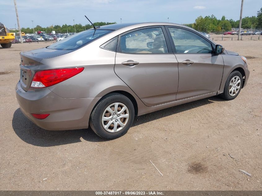 2013 HYUNDAI ACCENT GLS - KMHCT4AEXDU443160
