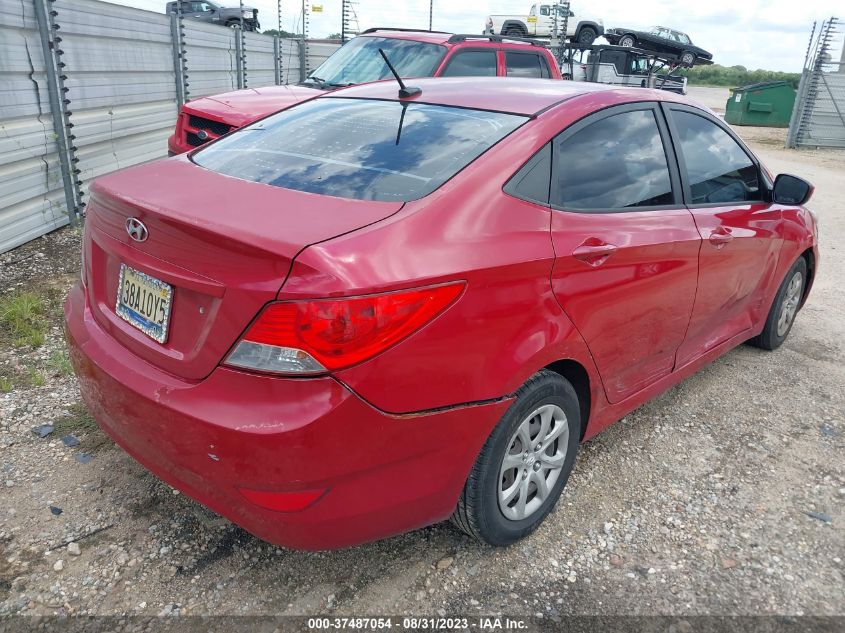 2013 HYUNDAI ACCENT GLS - KMHCT4AEXDU522585