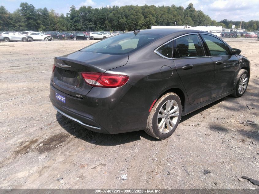 2015 CHRYSLER 200 LIMITED - 1C3CCCABXFN641159
