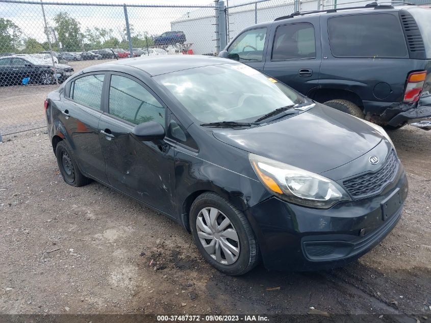 2013 KIA RIO LX - KNADM4A38D6127004
