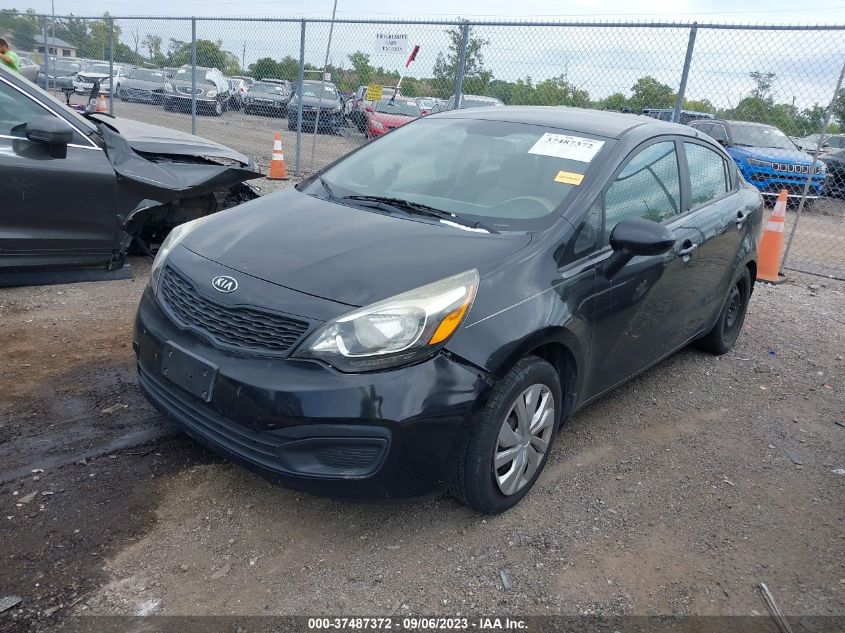 2013 KIA RIO LX - KNADM4A38D6127004