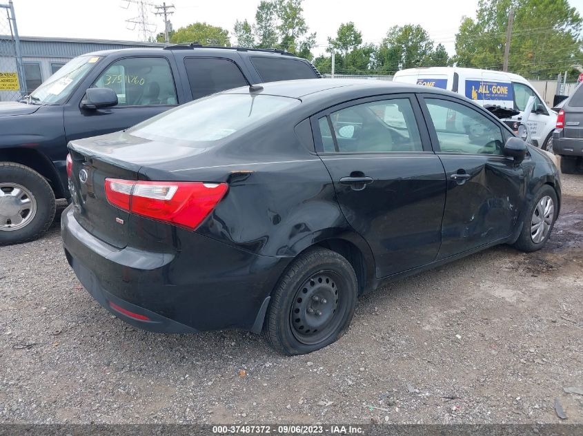 2013 KIA RIO LX - KNADM4A38D6127004