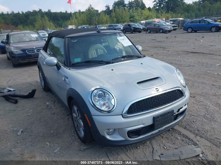 2013 MINI COOPER CONVERTIBLE S - WMWZP3C57DT705519