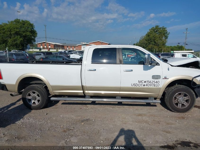 2013 RAM 2500 LARAMIE LONGHORN - 3C6UR5LLXDG520967